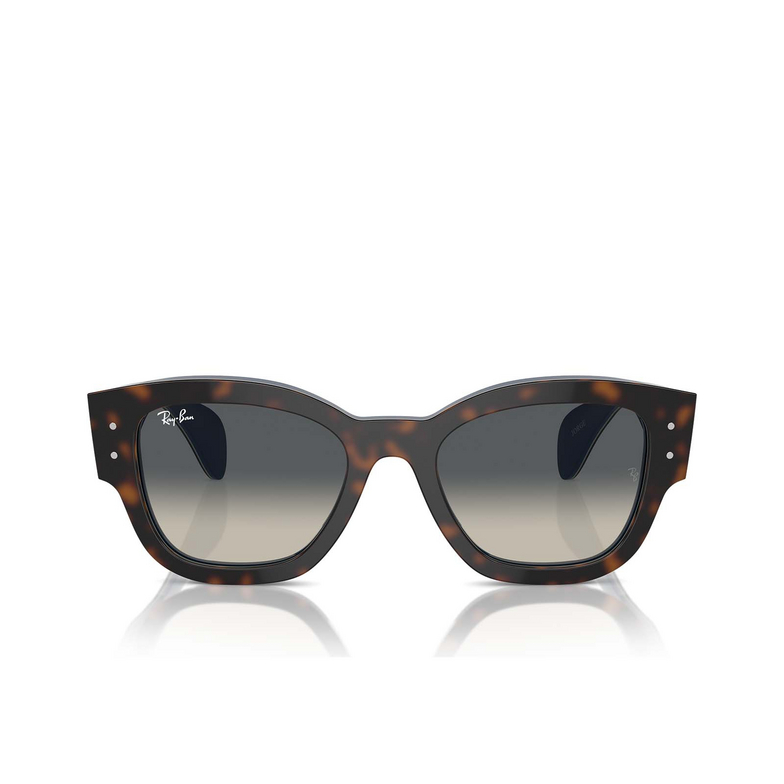 Occhiali da sole Ray-Ban JORGE 140171 havana grey on blue - 1/4