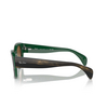 Lunettes de soleil Ray-Ban JORGE 140251 striped green on green - Vignette du produit 3/4