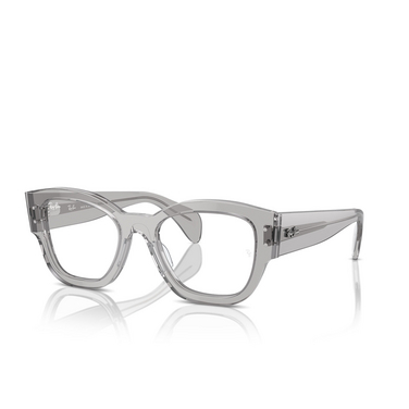 Ray-Ban JORGE Eyeglasses 2102 transparent grey - three-quarters view