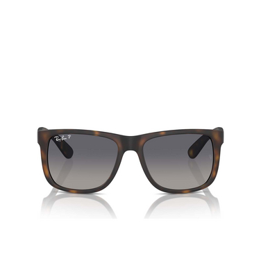 Lunettes de soleil Ray-Ban JUSTIN 865/8S havana - Vue de face