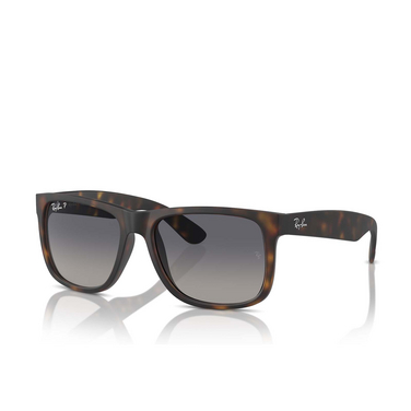 Ray-Ban JUSTIN Sunglasses 865/8S havana - three-quarters view