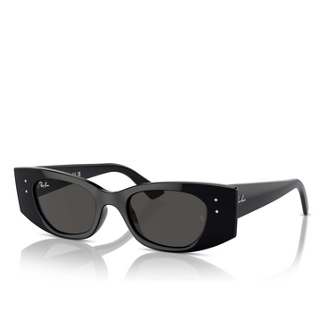 Ray-Ban KAT Sunglasses 667787 black - three-quarters view