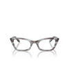 Gafas graduadas Ray-Ban LADY BURBANK 8361 striped blue - Miniatura del producto 1/4