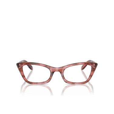 Lunettes de vue Ray-Ban LADY BURBANK 8363 striped pink - Vue de face