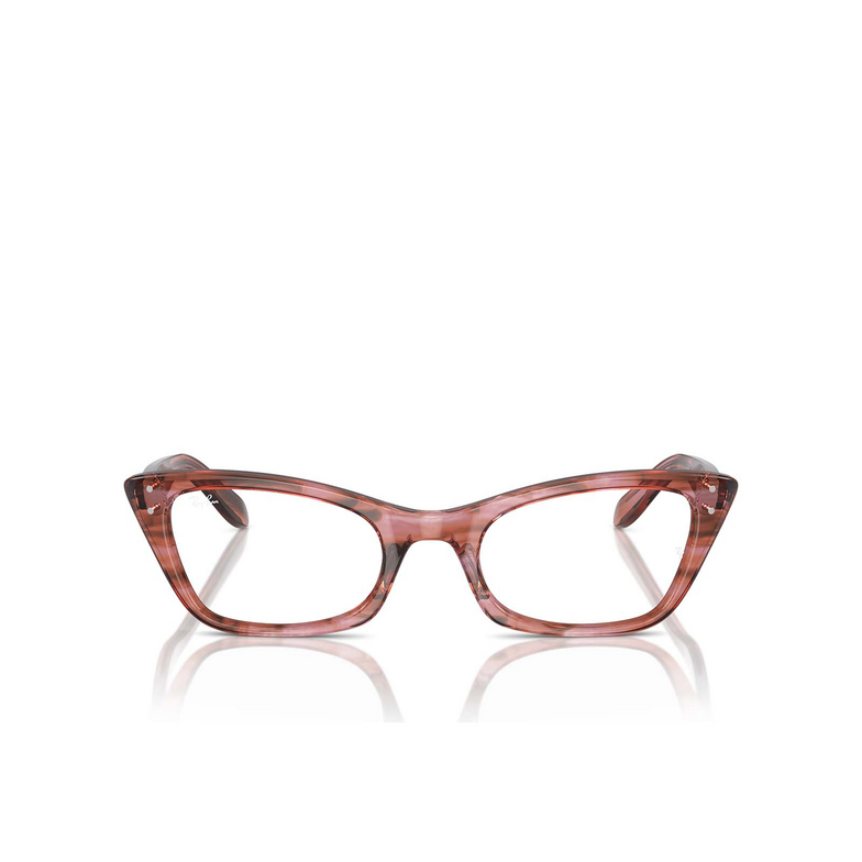 Lunettes de vue Ray-Ban LADY BURBANK 8363 striped pink - 1/4