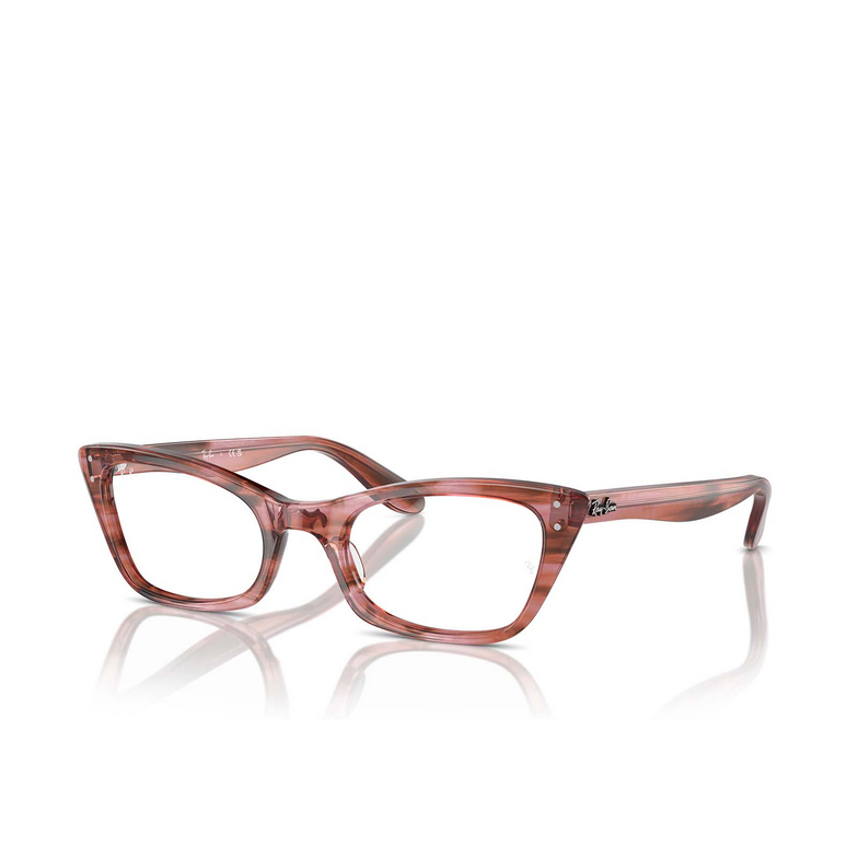 Lunettes de vue Ray-Ban LADY BURBANK 8363 striped pink - 2/4