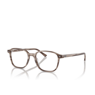 Ray-Ban LEONARD Korrektionsbrillen 8360 striped grey - Dreiviertelansicht