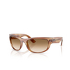 Occhiali da sole Ray-Ban MEGA BALORAMA 140351 striped brown - anteprima prodotto 2/4