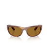 Occhiali da sole Ray-Ban MEGA BALORAMA 954/33 striped havana - anteprima prodotto 1/4