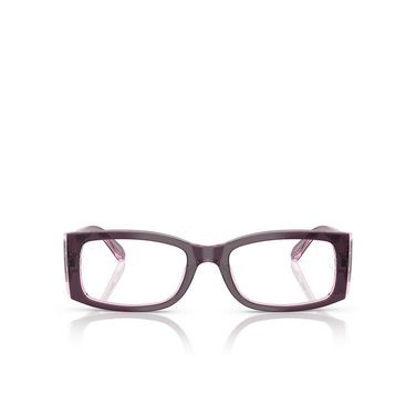 Ray-Ban MIRIAM Eyeglasses 8364 violet on transparent pink - front view