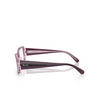 Occhiali da vista Ray-Ban MIRIAM 8364 violet on transparent pink - anteprima prodotto 3/4