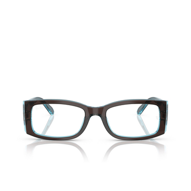 Occhiali da vista Ray-Ban MIRIAM 8366 brown on transparent blue - frontale