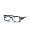 Gafas graduadas Ray-Ban MIRIAM 8366 brown on transparent blue - Miniatura del producto 2/4