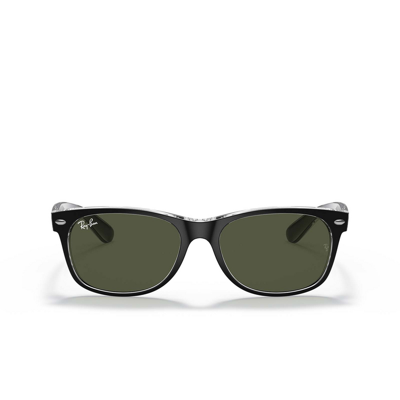 Ray-Ban NEW WAYFARER Sunglasses 6052 black on transparent - 1/4