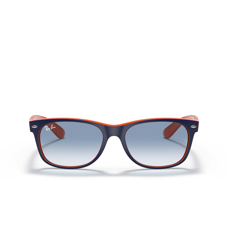 Ray-Ban NEW WAYFARER Sunglasses 789/3F blue on orange - 1/4