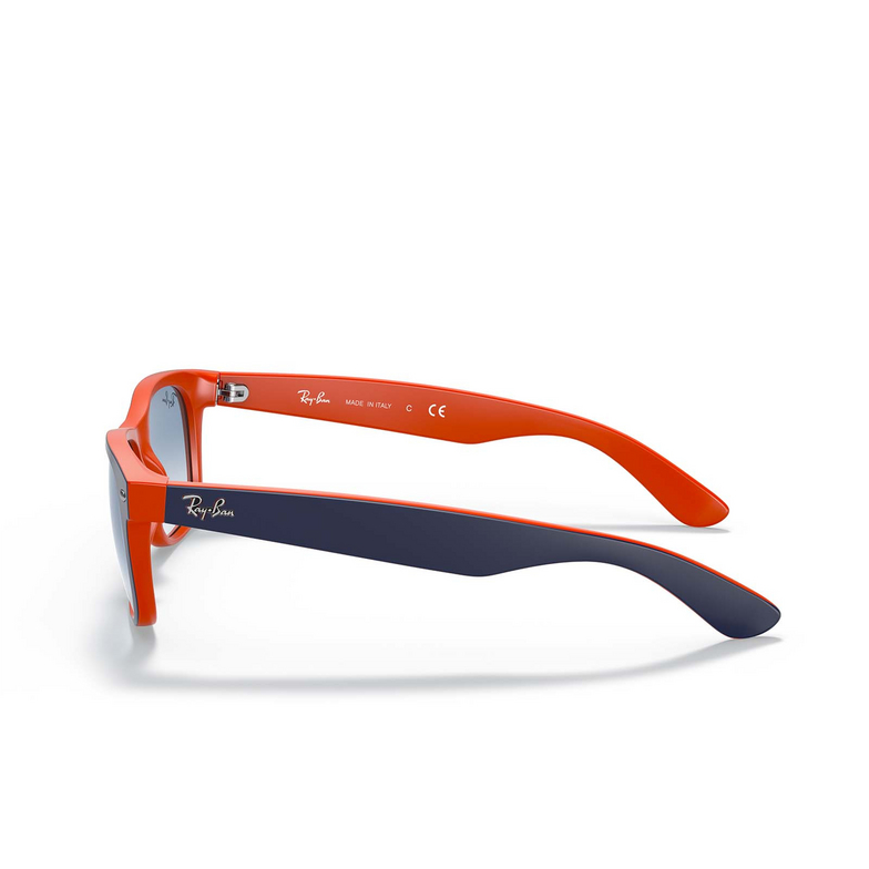 Ray-Ban NEW WAYFARER Sunglasses 789/3F blue on orange - 3/4