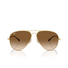 Lunettes de soleil Ray-Ban OLD AVIATOR 001/51 gold - Vignette du produit 1/4