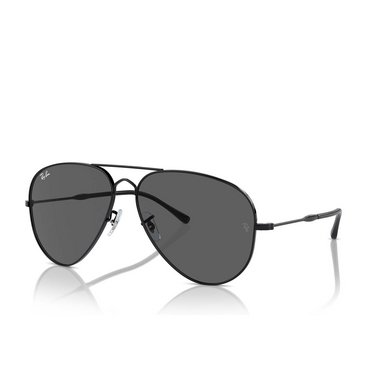 Ray-Ban OLD AVIATOR Sunglasses 002/B1 black - three-quarters view