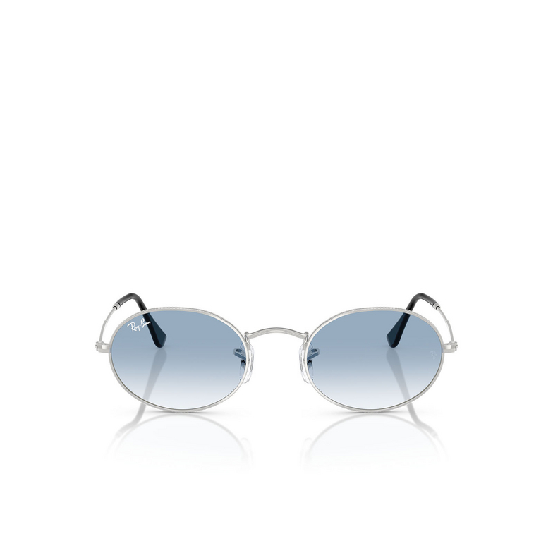 Ray-Ban OVAL Sunglasses 003/3F silver - 1/4