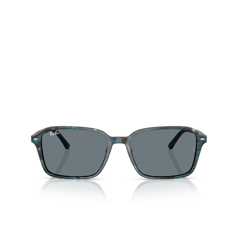 Occhiali da sole Ray-Ban RAIMOND 1417R5 transparent fantasy blue / grey - 1/4