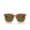 Occhiali da sole Ray-Ban RB2206D 663673 transparent brown - anteprima prodotto 1/4