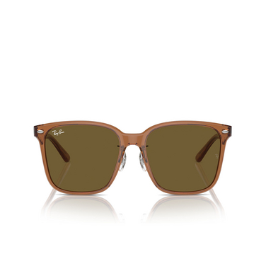 Ray-Ban RB2206D Sunglasses 663673 transparent brown - front view