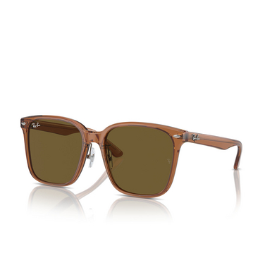 Ray-Ban RB2206D Sunglasses 663673 transparent brown - three-quarters view