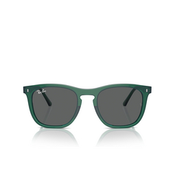 Ray-Ban RB2210 Sonnenbrillen 6615B1 transparent green