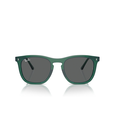 Gafas de sol Ray-Ban RB2210 6615B1 transparent green - Vista delantera