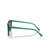 Ray-Ban RB2210 Sunglasses 6615B1 transparent green - product thumbnail 3/4