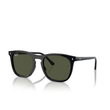 Ray-Ban RB2210 Sunglasses 901/31 black - three-quarters view