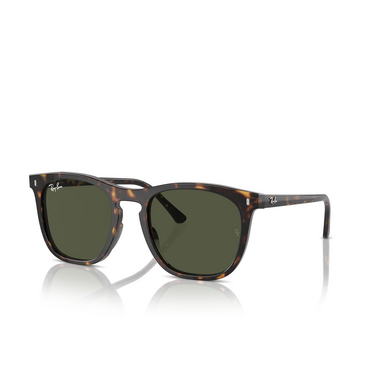 Ray-Ban RB2210 Sunglasses 902/31 havana - three-quarters view