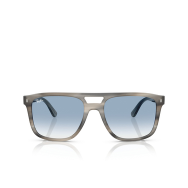 Lunettes de soleil Ray-Ban RB2213 14243F grey havana - Vue de face