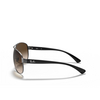 Lunettes de soleil Ray-Ban RB3386 004/13 gunmetal - Vignette du produit 3/4