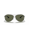 Lunettes de soleil Ray-Ban RB3386 004/9A gunmetal - Vignette du produit 1/4