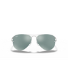 Lunettes de soleil Ray-Ban RB3449 003/30 silver - Vignette du produit 1/4