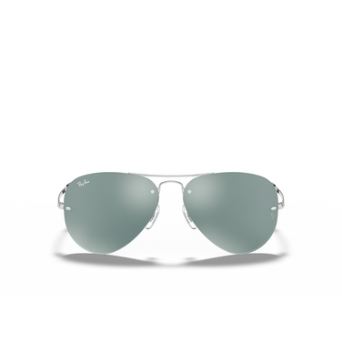 Lunettes de soleil Ray-Ban RB3449 003/30 silver - Vue de face