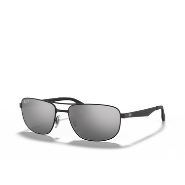 Ray-Ban RB3528 Sunglasses 006/82 black - three-quarters view