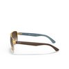 Lunettes de soleil Ray-Ban RB3530 001/13 gold - Vignette du produit 3/4