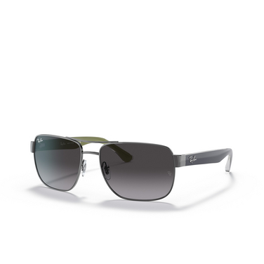 Ray-Ban RB3530 Sonnenbrillen 004/8G gunmetal - Dreiviertelansicht