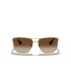 Ray-Ban RB3533 Sonnenbrillen 001/13 gold - Produkt-Miniaturansicht 1/4