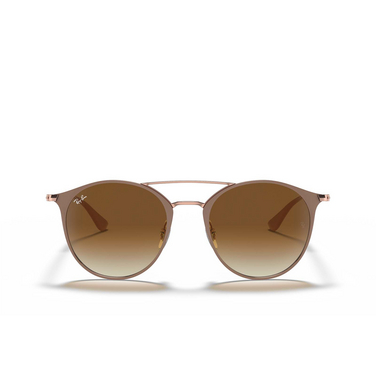 Ray-Ban RB3546 Sunglasses 907151 beige on copper - front view