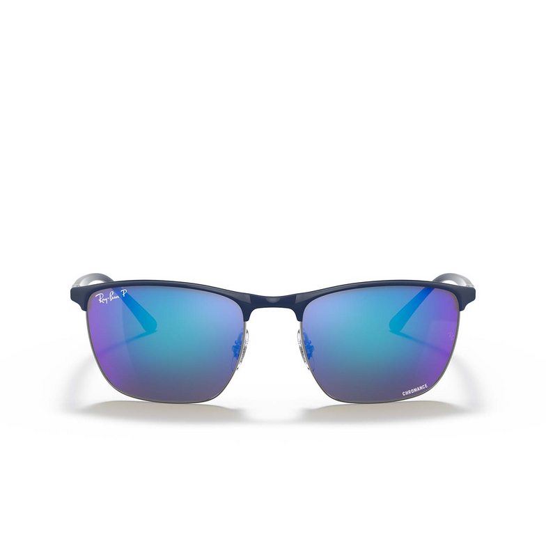 Occhiali da sole Ray-Ban RB3686 92044L blue on gunmetal - 1/4