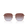 Lunettes de soleil Ray-Ban RB3713D 9202I8 rose gold - Vignette du produit 1/4