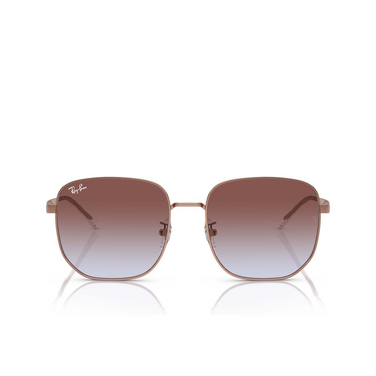 Ray-Ban RB3713D Sunglasses 9202I8 rose gold - front view
