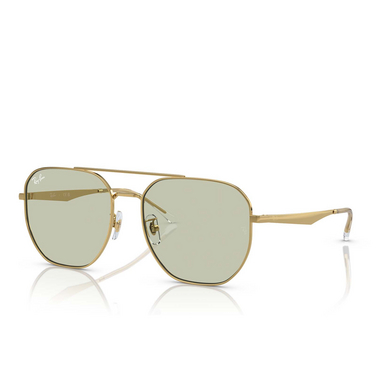 Ray-Ban RB3724D Sunglasses 001/2 gold - three-quarters view