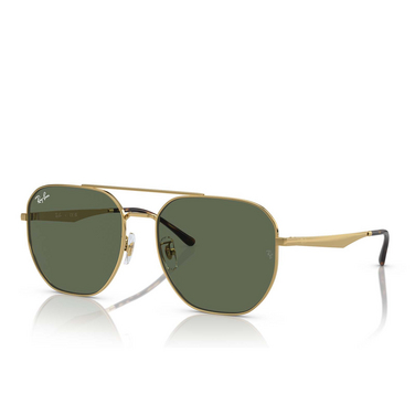 Ray-Ban RB3724D Sunglasses 001/71 gold - three-quarters view