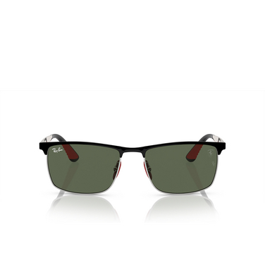 Occhiali da sole Ray-Ban RB3726M F06071 black on silver - frontale