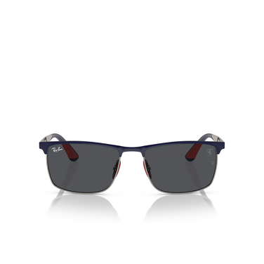 Ray-Ban RB3726M Sunglasses F08687 blue on gunmetal - front view