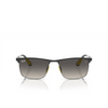 Lunettes de soleil Ray-Ban RB3726M F08711 grey on silver - Vignette du produit 1/4